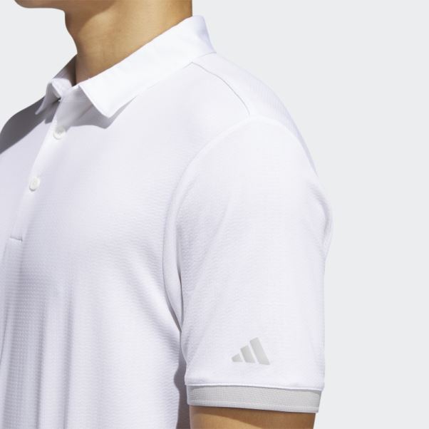 Polo Adidas Heat.rdy Blanc