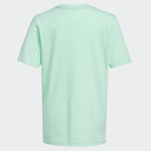 T-shirt Logo Adidas Vert Camo Ss