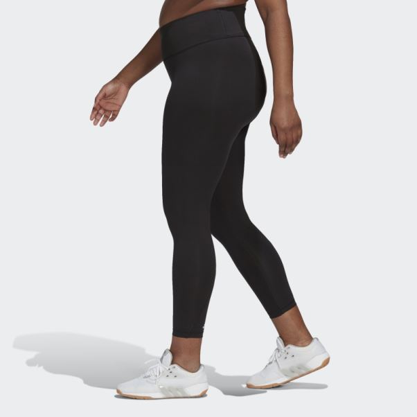 Legging Adidas Optime Training Noir (grande Taille)