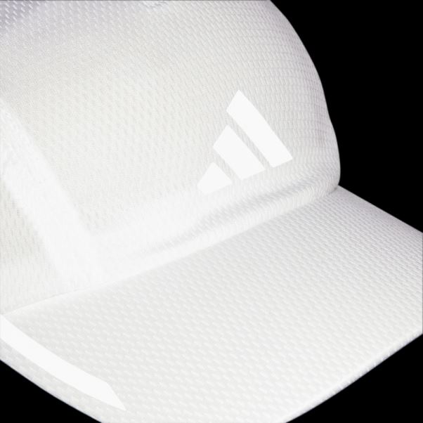 Adidas Running Aeroready Casquette Mesh à Quatre Panneaux Blanc