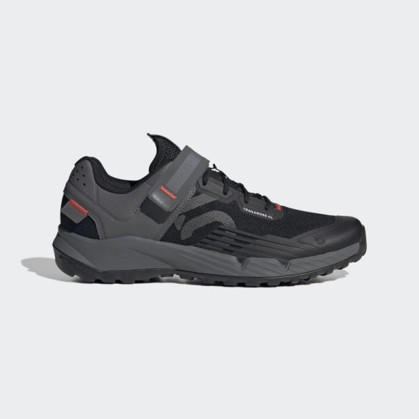 Chaussures VTT Adidas 5.10 Trailcross Clip-in Grises