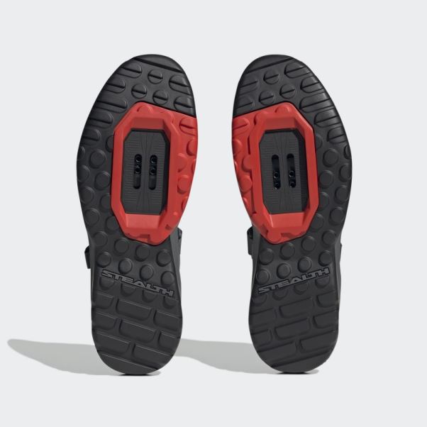 Chaussures VTT Adidas 5.10 Trailcross Clip-in Grises