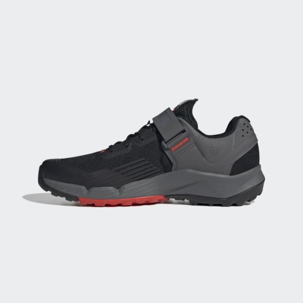 Chaussures VTT Adidas 5.10 Trailcross Clip-in Grises