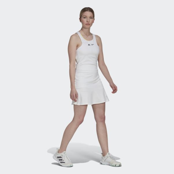 Tennis London Y-robe Blanche Adidas