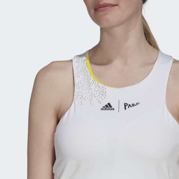 Tennis London Y-robe Blanche Adidas