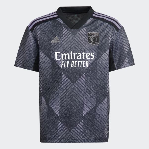 Troisième Maillot Adidas Olympique Lyonnais 22/23 Noir
