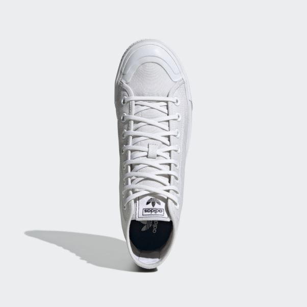 Adidas Nizza Hi Chaussures Blanches