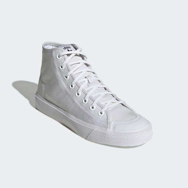 Adidas Nizza Hi Chaussures Blanches