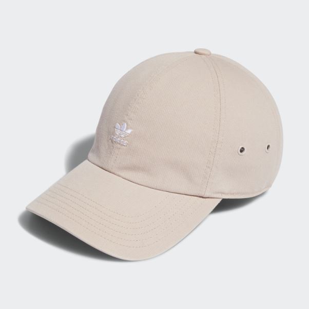 Casquette Décontractée à Mini Logo Adidas Beige