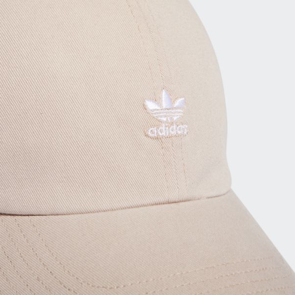 Casquette Décontractée à Mini Logo Adidas Beige