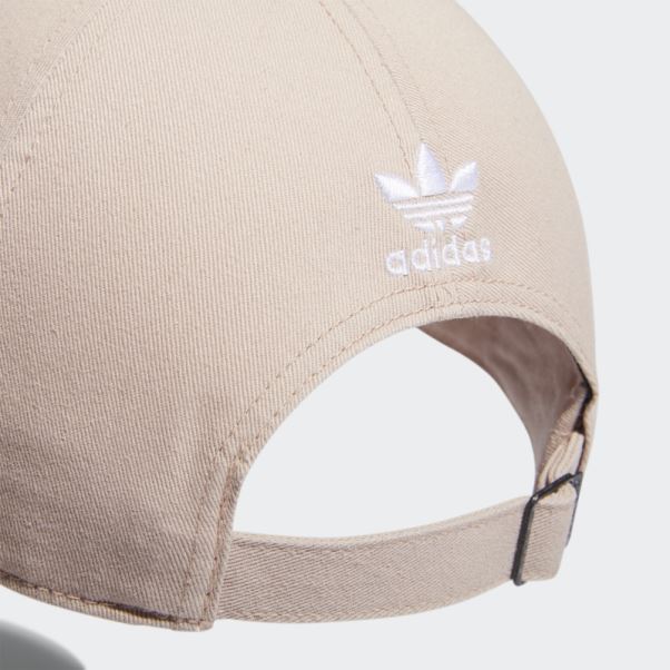 Casquette Décontractée à Mini Logo Adidas Beige