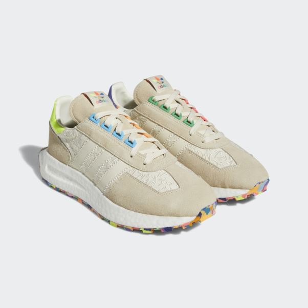 Adidas Retropy E5 Pride Chaussures Blanc