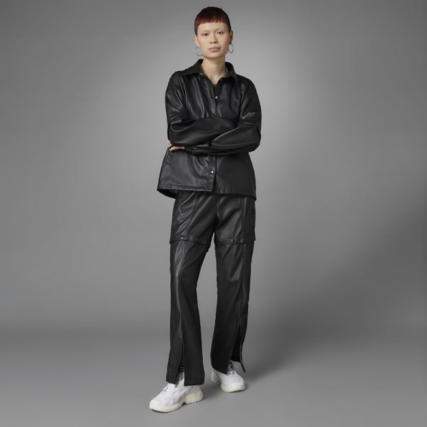 Veste De Survêtement En Similicuir Always Original Noir Adidas