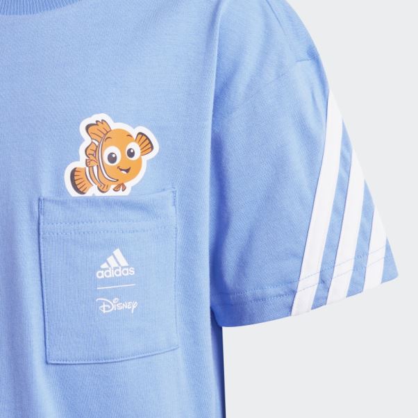 Adidas Le Monde De Nemo T-shirt Bleu