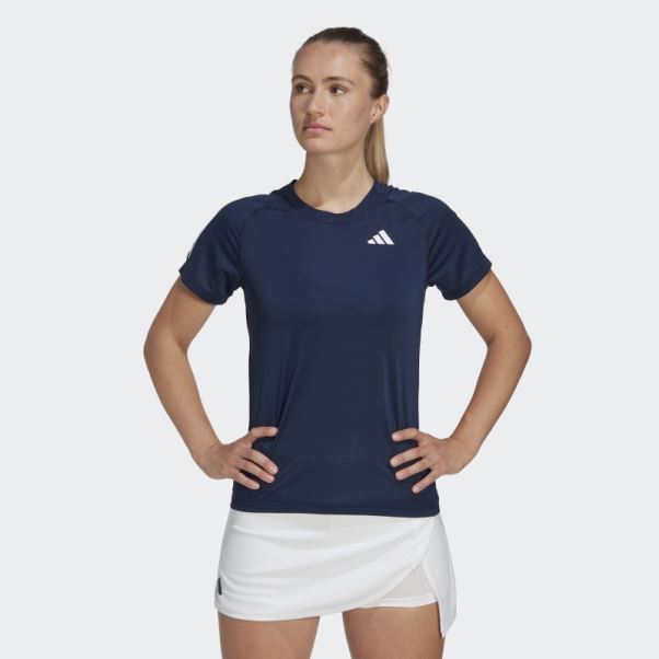 T-shirt Adidas Club Tennis Bleu Marine