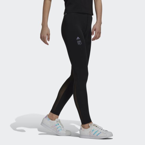 Legging Olympique Lyonnais Noir Adidas