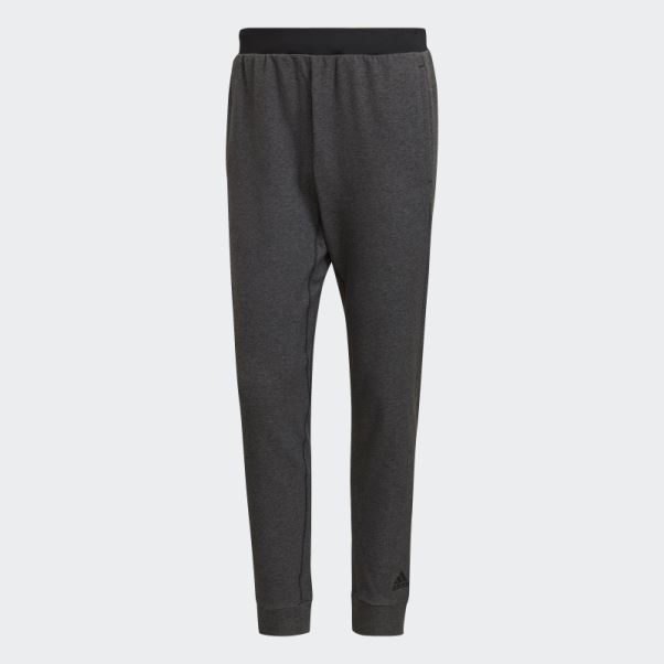 Pantalon Adidas Aeroready Warm Yoga Fleece 7/8 Noir