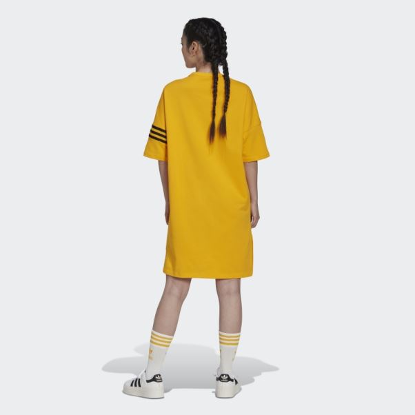 Robe T-shirt Adidas Adicolor Neuclassics Or