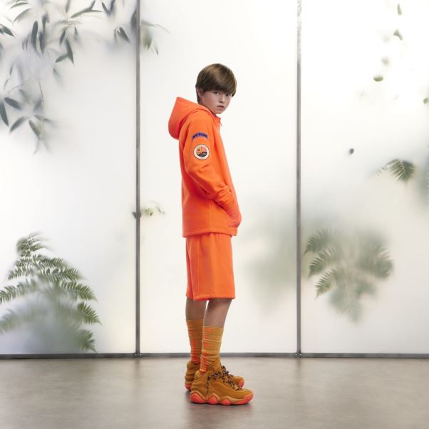 Adidas Short Polaire Orange