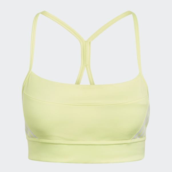 Lumière Flash Jaune Adidas X Karlie Kloss Light-support Bra Fashion
