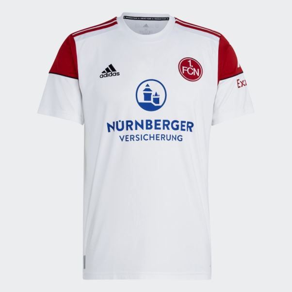 Maillot Extérieur Fc Nﾨﾹrnberg 22/23 Blanc Adidas