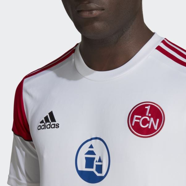 Maillot Extérieur Fc Nﾨﾹrnberg 22/23 Blanc Adidas