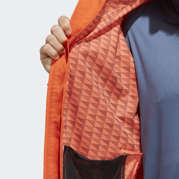Veste De Pluie 2,5 Couches Adidas Terrex Multi Rain.rdy Orange