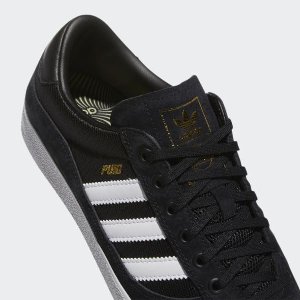 Adidas Puig Chaussures De Skate Indoor Noir