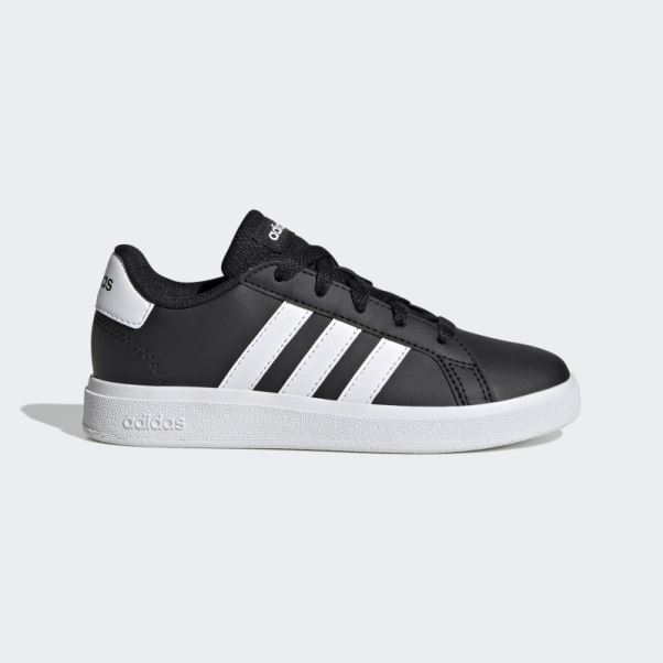 Chaussures De Tennis à Lacets Adidas Grand Court Lifestyle Noir