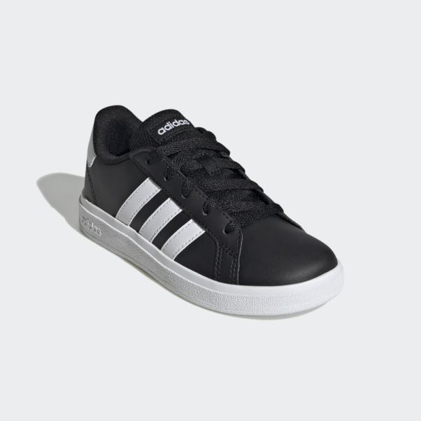Chaussures De Tennis à Lacets Adidas Grand Court Lifestyle Noir