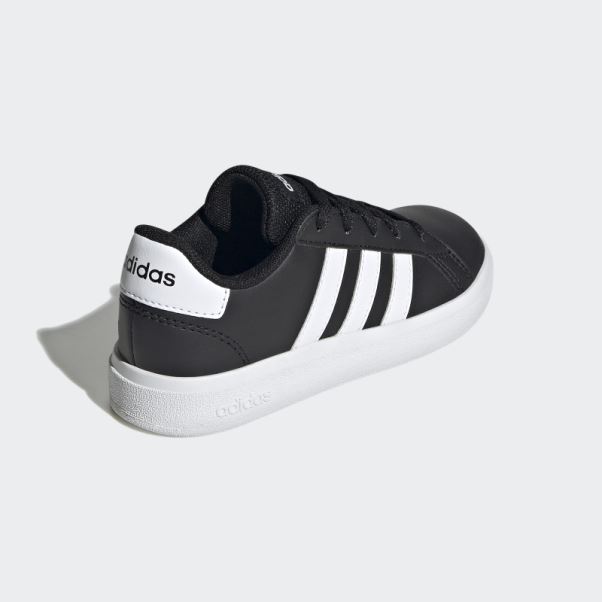 Chaussures De Tennis à Lacets Adidas Grand Court Lifestyle Noir