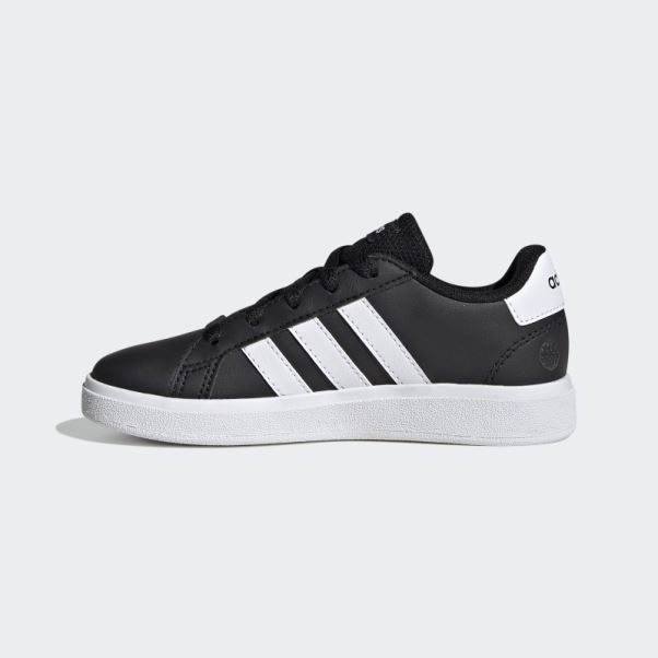 Adidas Grand Court Lifestyle Tennis Chaussures à Lacets Blanc