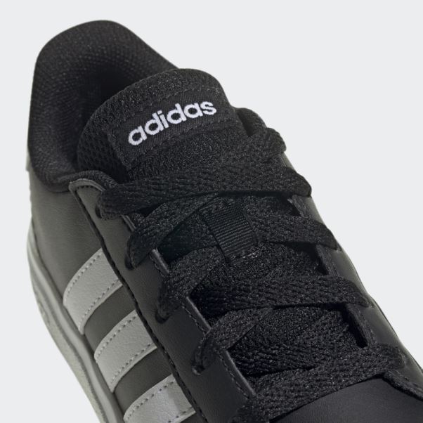Adidas Grand Court Lifestyle Tennis Chaussures à Lacets Blanc