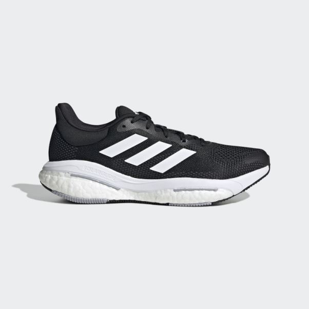 Chaussures De Running Adidas Solar Glide 5 Larges Noir