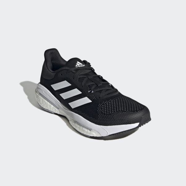 Chaussures De Running Adidas Solar Glide 5 Larges Noir