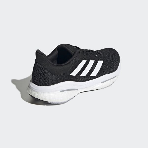 Chaussures De Running Adidas Solar Glide 5 Larges Noir
