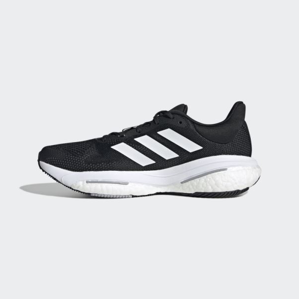 Chaussures De Running Adidas Solar Glide 5 Larges Noir