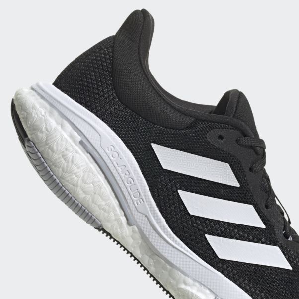 Chaussures De Running Adidas Solar Glide 5 Larges Noir