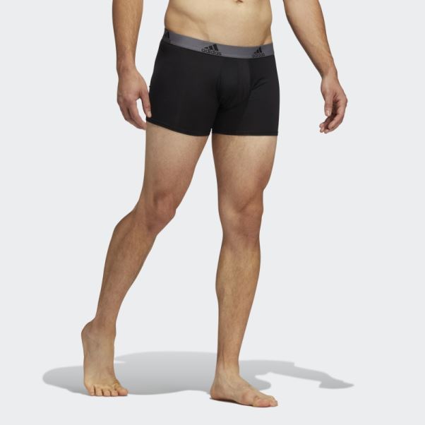 Pack De Trois Boxers Performance Adidas Noir
