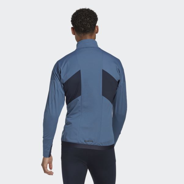 Veste Softshell De Ski De Fond Terrex Xperior Acier Adidas
