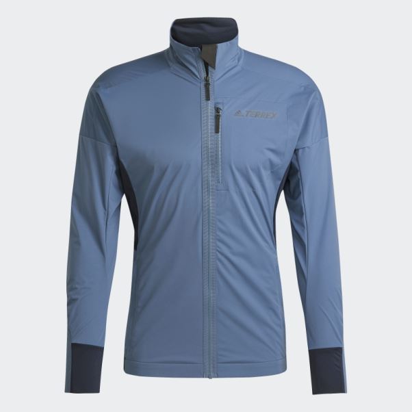 Veste Softshell De Ski De Fond Terrex Xperior Acier Adidas