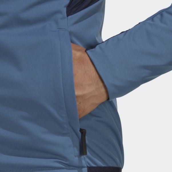 Veste Softshell De Ski De Fond Terrex Xperior Acier Adidas