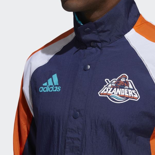 Veste Rétro Inversée Des Insulaires Bleu Marine Adidas