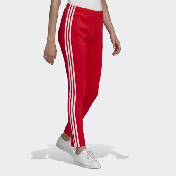 Pantalon De Survêtement Adidas Primeblue Sst Rouge