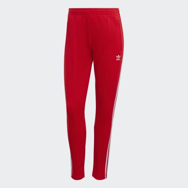 Pantalon De Survêtement Adidas Primeblue Sst Rouge