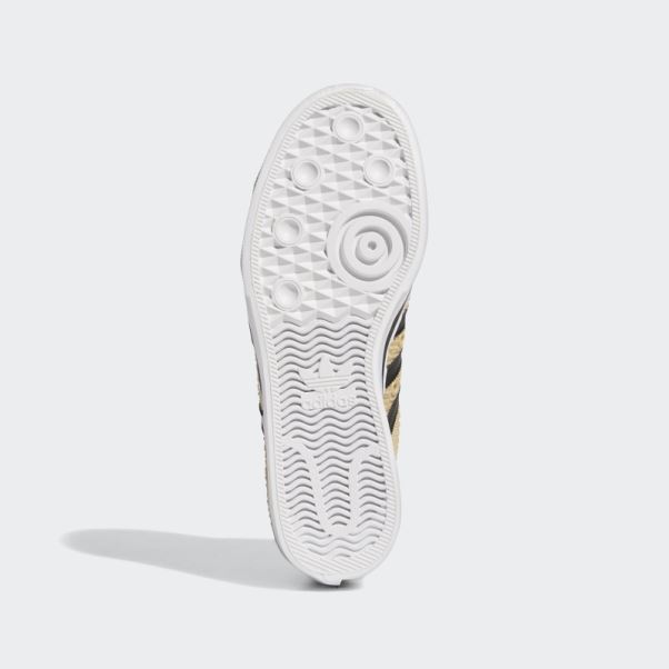 Nizza Plate-forme Mi Chaussures Beige Ton Adidas