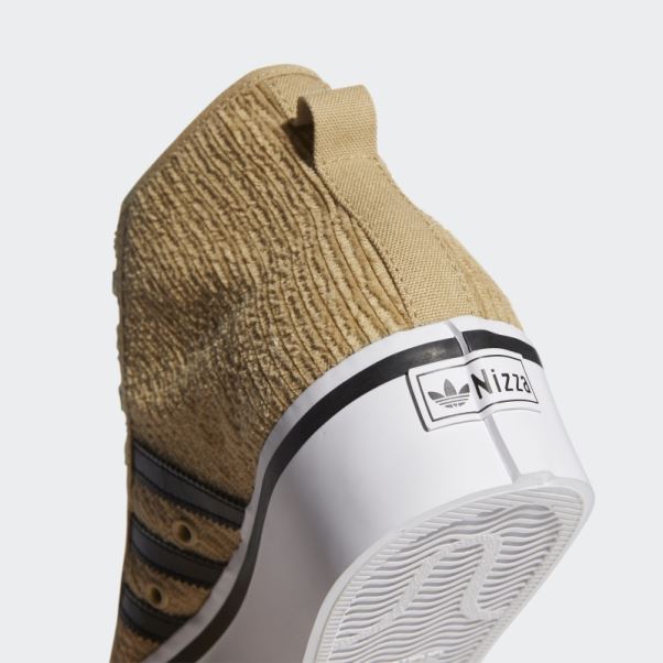 Nizza Plate-forme Mi Chaussures Beige Ton Adidas