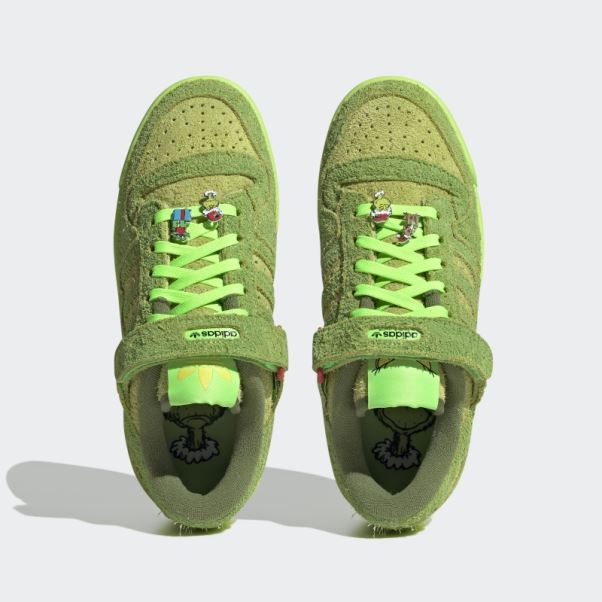 Adidas Green Forum Low Le Grinch Chaussures