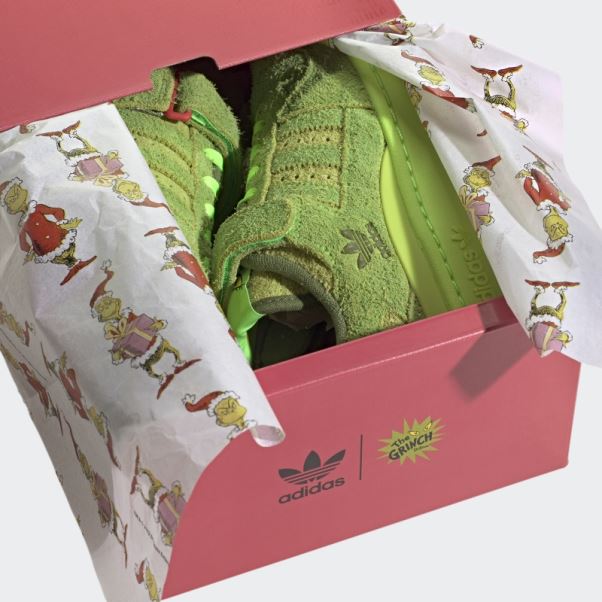 Adidas Green Forum Low Le Grinch Chaussures