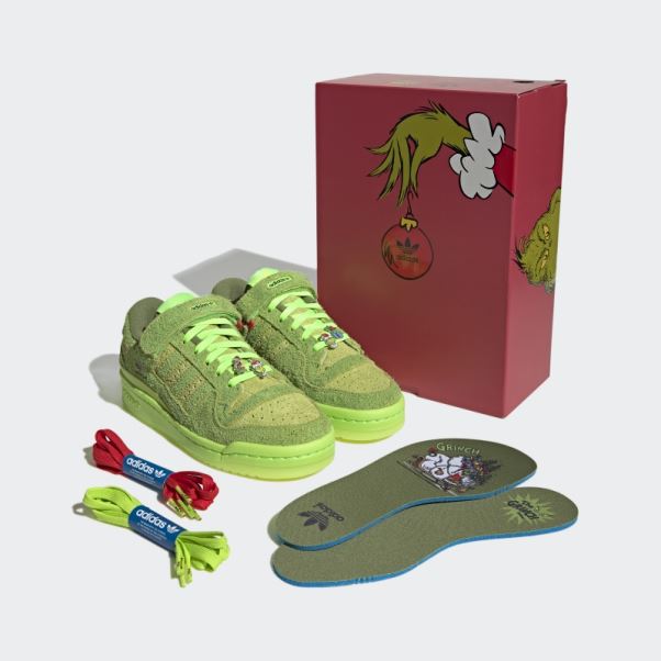 Adidas Green Forum Low Le Grinch Chaussures